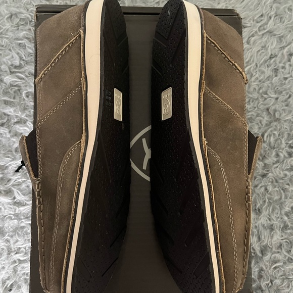 NIB ARIAT Cruiser Brown Bomber/ Relaxed Bark Size 12D - Picture 11 of 13